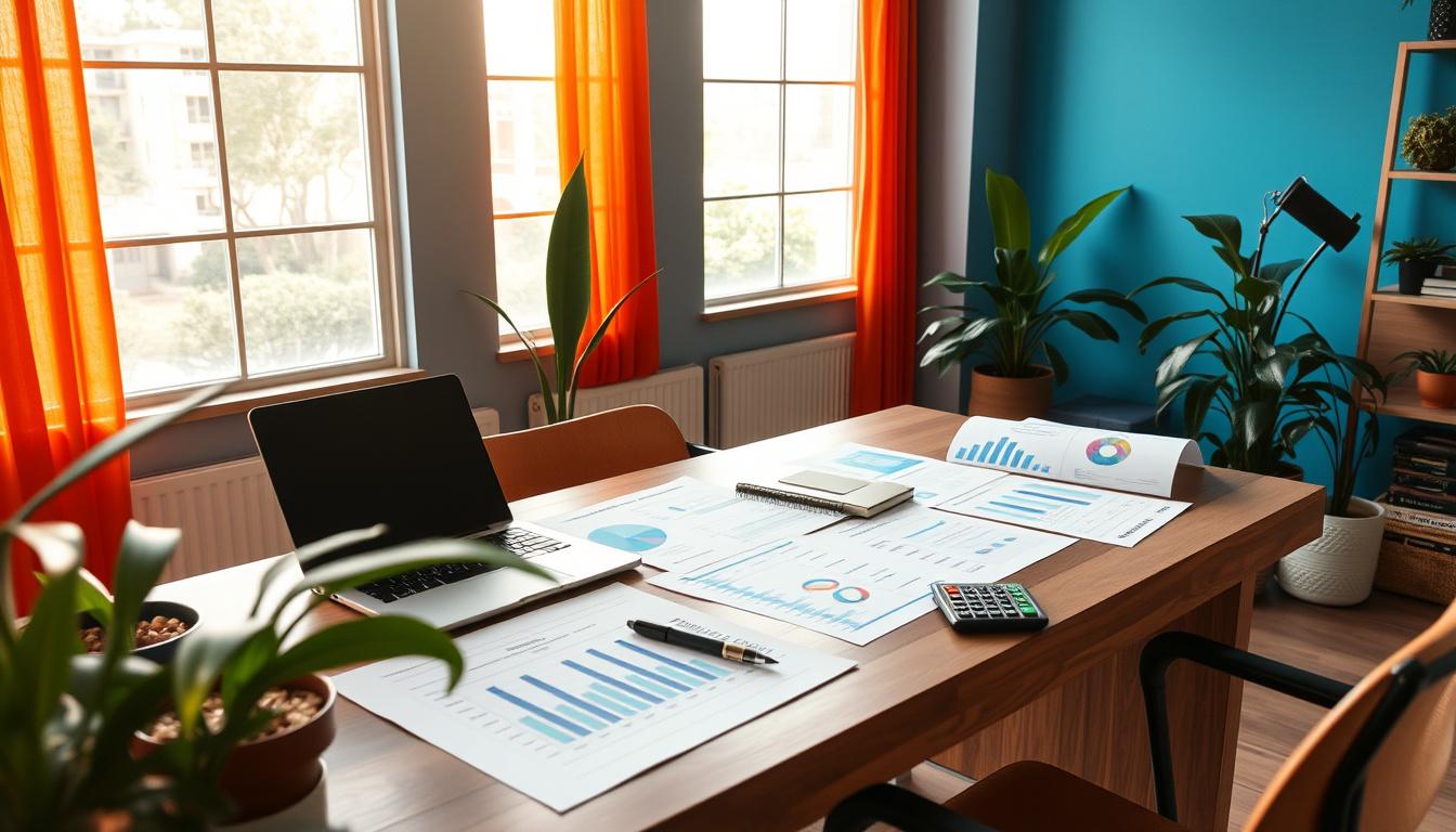 Como organizar as finanças do seu negócio de decoração em Goiânia