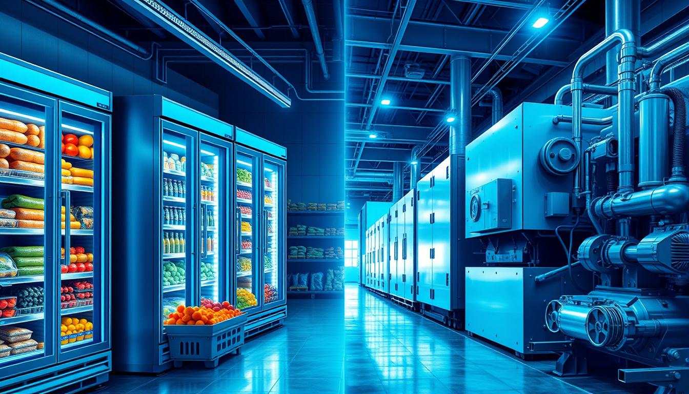 Refrigeração Comercial vs. Industrial: Entenda as Diferenças e Qual Escolher